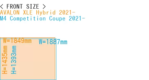 #AVALON XLE Hybrid 2021- + M4 Competition Coupe 2021-